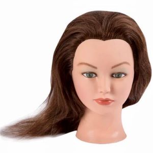 Ms. Gemma Manikin head. 100% human hair. New w/o box.